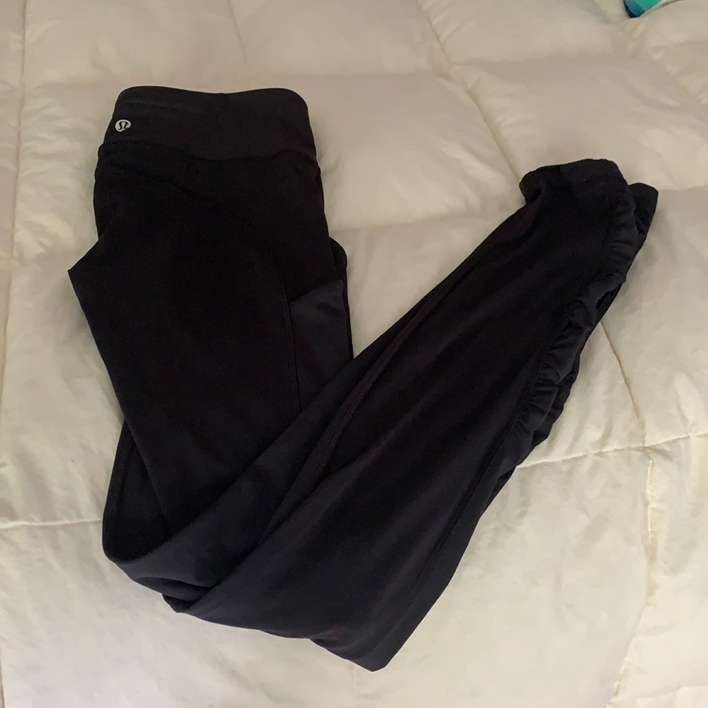 Lululemon spandex black leggings size 6